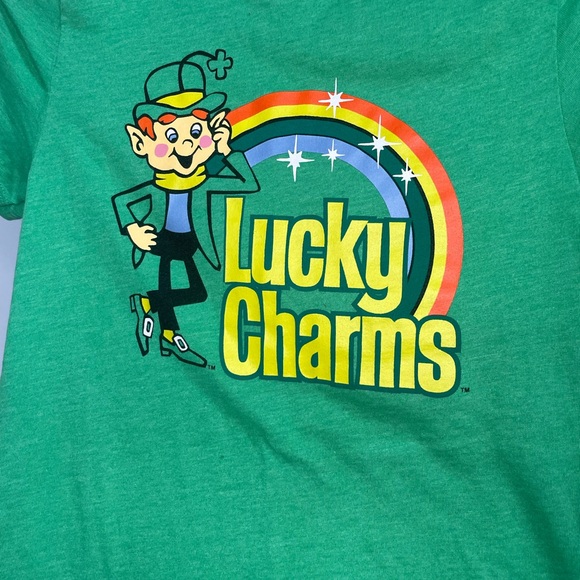 🔎 LUCKY CHARMS TEE SZ XS - Picture 2 of 3